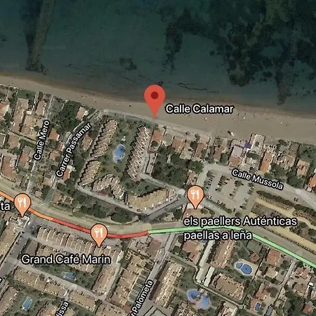 Primera Linea De Playa * Дения